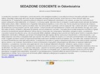 Sedazione Cosciente