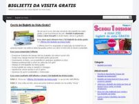 biglietti da visita online