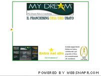 MY DREAM RETE IN FRANCHISING-ORO USATO