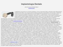 Implantologia e Impianti Dentali