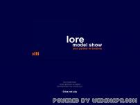 Lore model show