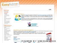 EasyAdmin - siti web amministrabili