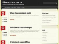 Il benessere per te