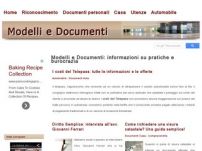 Modelli e Documenti: informazioni su pratiche e burocrazia