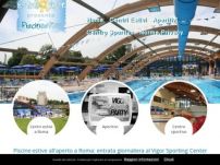 Piscine estive Roma: l'entrata giornaliera al Vigor Sporting Center!