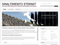 Smaltimento eternit