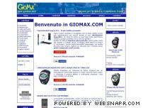 GIOMAX.COM - Articoli per lo sport e il benessere fisico.