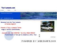Servizio Taxi nel comune di Lamezia Terme