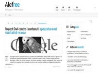 Alefree il blog di riferimento per l'informatica