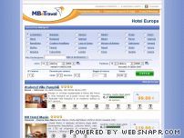 MBeTravel: Prenotazione alberghi in Europa
