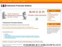 Traduzione Francese