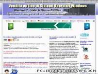 Vendita sistemi operativi windows on line, vendita windows seven on line