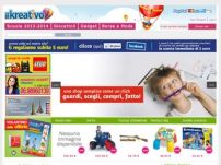 Negozio online di giocattoli per bambini