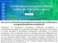 Apened - Certificazione Energetica a Milano