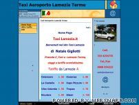 Servizio Taxi nel comune di Lamezia Terme