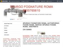 AUTOSPURGO FOGNATURE ROMA