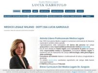Dott.ssa Lucia Gargiulo Medico Legale