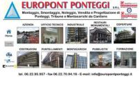 Europont  restauri monumentali, spettacoli, manifestazioni e pubblicità, scale di servizio