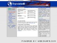 Sito Internet Affiliato A TRANSLATED :. Traduzioni , Translations , Traductions