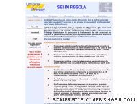 Www.umbriaprivacy.it - Legge sulla privacy -