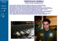 Cristiano Borsa Dance music DJ producer koros my light Milano