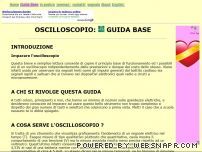 OSCILLOSCOPIO: Guida base