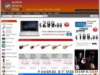 SystemServiceShop.it vendita online informatica,strumenti musicali ed altro ancora.